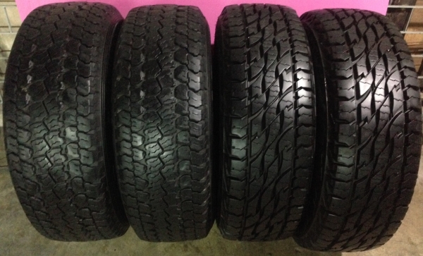 ยาง 225-70-15 Bridgestone Dueler ดอกเทพๆวิ่งแค่. 2000โล
