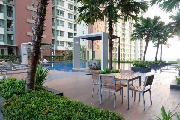 ขายคอนโด Lumpini Park Riverside พระราม 3 ชั้น 17 อาคาร C ขนาด 32 ตร.ม. ห้อง Built in