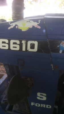 รถไถฟอร์ด6610เพลวเดียวเครื่องT5