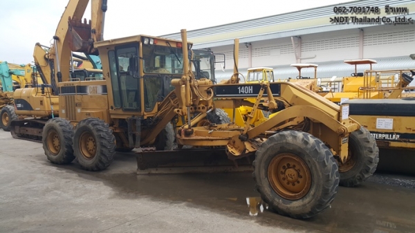 Cat 140H s/n: 2ZK02753 นำเข้าจากอเมริกา สภาพสวยครับ 062-709-1748 ธีรเทพ NDT Thailand