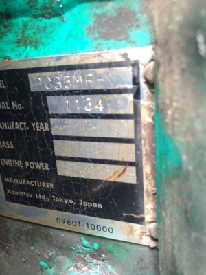 **PC35MR-1 #1134 ปี1998 5,616 ชม.นำเข้าญี่ปุ่นแท้ สภาพสวย 062-709-1748  ธีรเทพ Line : Bankndtt