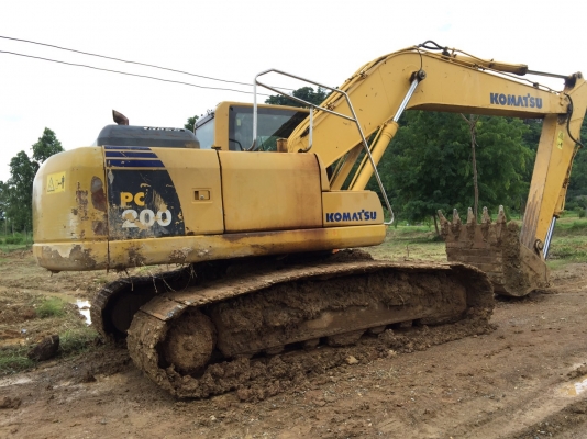 KOMATSU200รุ่น8 เอกสารเล่มทะเบียน. สภาพดีมากๆๆพร้อมใช้