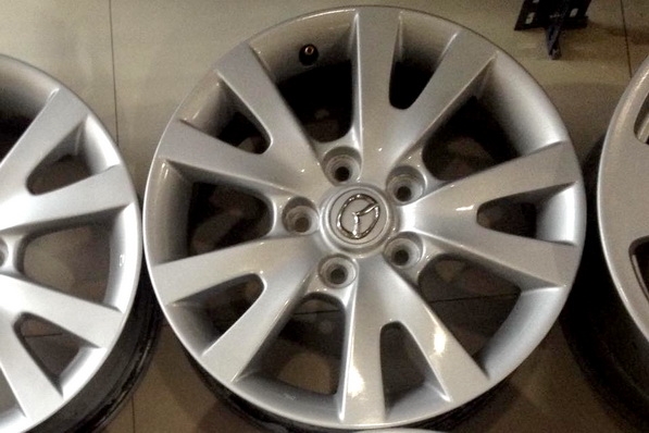 ล้อMAZDA 3 ขอบ 16 นิ้ว 5รู114 ไม่คดไม่ดุ้ง