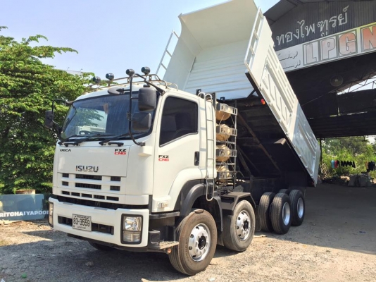 FXZ354ปี56 มีนาคม 2เพลาดั้มSMMแท้มีระบบลากพ่วงcngแท้ศูนย์ ยางใหม่ 1,950,000.- 086-6642-442