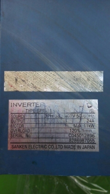 ขายinverter 15แรง เคลียของ ลดเหลือ 6800