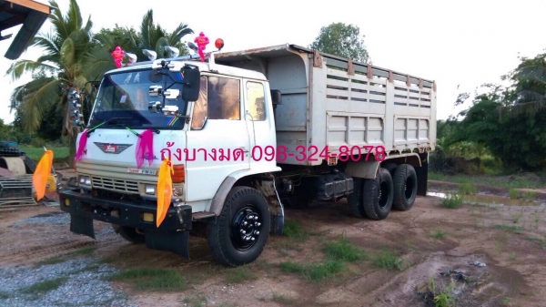 ขายรถบรรทุกสิบล้อดัมพ์ Hino F18 เครื่อง HO7D-195 แรง 2 เพลา รถสวยพร้อมใช้งาน ทะเบียนพร้อม ขายรถบรรทุกสิบล้อดัมพ์ Hino F18 เครื่อง HO7D-195 แรง 2 เพลา รถสวยพร้อมใช้งาน ทะเบียนพร้อม