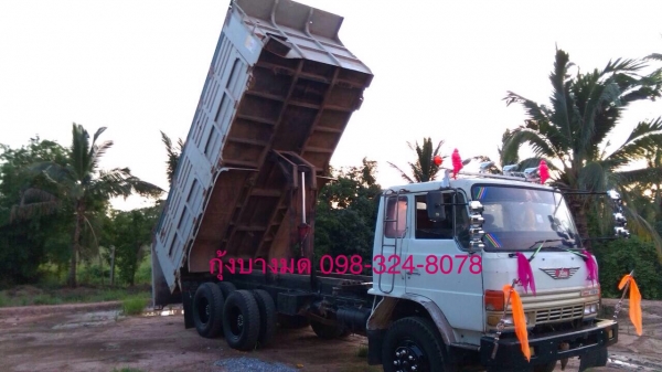 ขายรถบรรทุกสิบล้อดัมพ์ Hino F18 เครื่อง HO7D-195 แรง 2 เพลา รถสวยพร้อมใช้งาน ทะเบียนพร้อม ขายรถบรรทุกสิบล้อดัมพ์ Hino F18 เครื่อง HO7D-195 แรง 2 เพลา รถสวยพร้อมใช้งาน ทะเบียนพร้อม