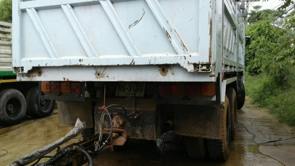 ขาย รถพ่วงดั้มแม่-ลูก HINO FM2KNMD เครื่อง K13D 240 แรงม้า คัสซีสวยตลอดเส้น ทะเบียนครบพร้อมโอน