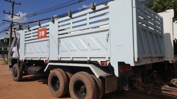 ขาย รถพ่วงดั้มแม่-ลูก HINO FM2KNMD เครื่อง K13D 240 แรงม้า คัสซีสวยตลอดเส้น ทะเบียนครบพร้อมโอน