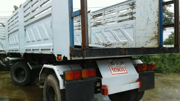 ขาย รถพ่วงดั้มแม่-ลูก HINO FM2KNMD เครื่อง K13D 240 แรงม้า คัสซีสวยตลอดเส้น ทะเบียนครบพร้อมโอน