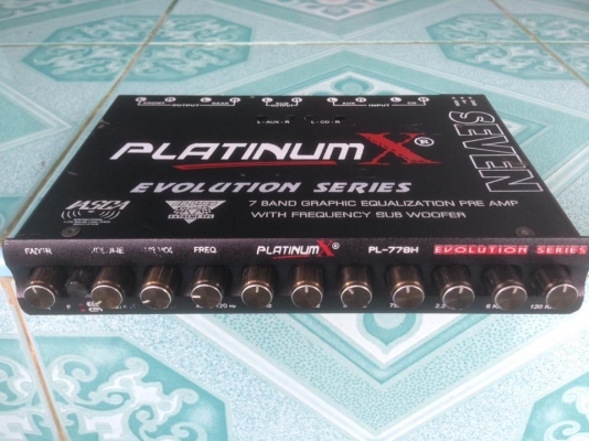 ปรีแอมป์7แบน แพลตตินั่มเอ็ก ขาย 950 บาท