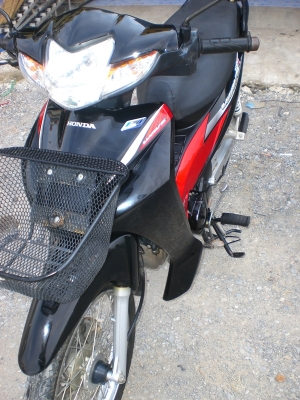 Honda wave 110 i 2013 สตาร์ทเท้า