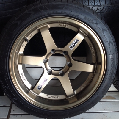 ล้อแม็กใหม่ TE37 ขอบ 18" 6 รู 139 หน้า 9.5 หลัง 10.5 พร้อมยางใหม่ หน้า 245/45/18 หลัง 255/45/18 ล้อแม็กใหม่ TE37 ขอบ 18" 6 รู 139 หน้า 9.5 หลัง 10.5 พร้อมยางใหม่ หน้า 245/45/18 หลัง 255/45/18