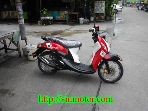 ขาย Fino Fi หัวฉีด สีแดง-ขาว-ดำ สวยเด่น เครื่องเดิมดีเลิศ รถศูนย์รับประกัน5ปี ราคา 22500 บาท