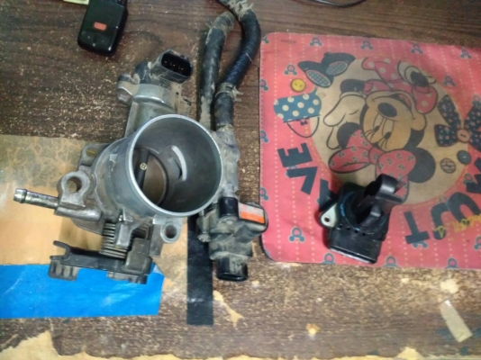 airflow กับชุดลิ้นเร่งปีกผีเสื้อวีออส 2005