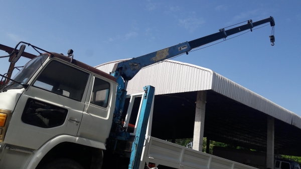 Hino เก่าญี่ปุ่น Tadano ขาสูง 3.5 ตัน 3 ชัก 4 ท่อน Hino เก่าญี่ปุ่น Tadano ขาสูง 3.5 ตัน 3 ชัก 4 ท่อน