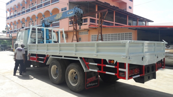 Hino เก่าญี่ปุ่น Tadano ขาสูง 3.5 ตัน 3 ชัก 4 ท่อน Hino เก่าญี่ปุ่น Tadano ขาสูง 3.5 ตัน 3 ชัก 4 ท่อน