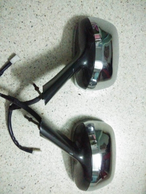 กระจกแก้มไฟฟ้า โครเมียม