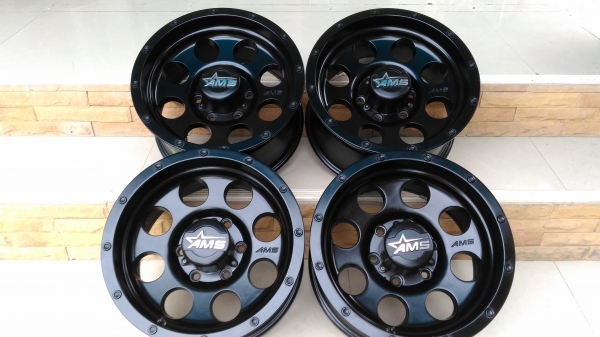 ขายล้อ AMS ขอบ 16 กว้าง 8 ออฟ 0 สภาพสวยๆครับ