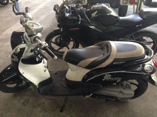 ขาย Yamaha Fino ปี 50 ล้อแม็ก เครื่องดี ชุดสีใช้ได้ เล่มพร้อมชุดโอน