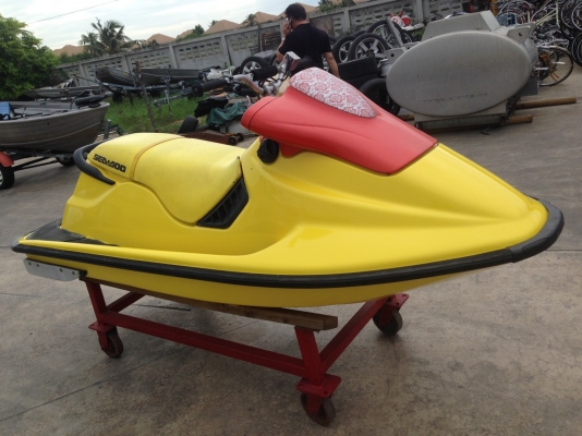 จัดให้อีกหนึ่งลำ คับ SEADOO785 เอาไปเลย เก่าเก็บจากญี่ปุ่น. มาสภาพนี้ขายสภาพนี้เลย เครี่องokเลยคับ เอาไป 59,999฿ เลยครับราคานะ...