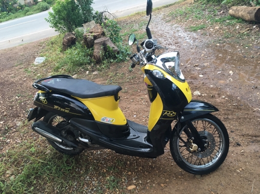 ขาย Honda Fino ไมล์แยก ปี 55  สภาพเยี่ยม เครื่องดีขี่ดีพร้อมใช้รถเดิมๆราคาถูก 9,000บาท