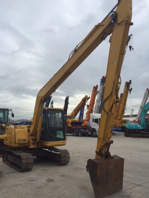 มาแล้ว รถขุดขนาด 6 ตัน บูมยาว KOMATSU  PC60-7 LONG BOOM