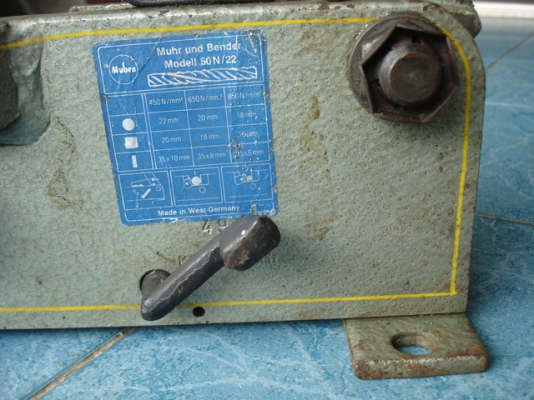 ที่ตัดเหล็กมือโยก MUBEA made in W.- Germany