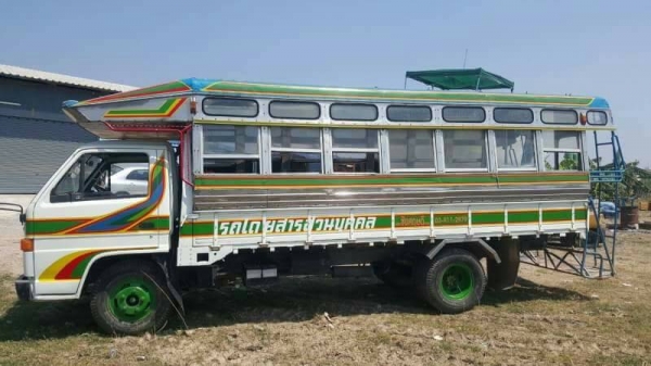 ขายรถสองแถว Ks110 เครื่อง 110 แรง ปี 30 สแตนเลสทั้งคัน พร้อมใช้งาน ทะเบียนพร้อมโอน