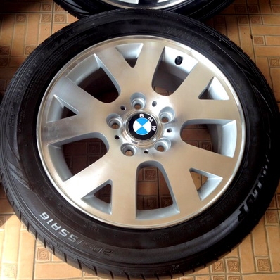 หน้าเงา s3 ยาง Dunlop 205 55 16 ปลายปี 14  ET 47 กว้าง 7 ตจวส่งได้