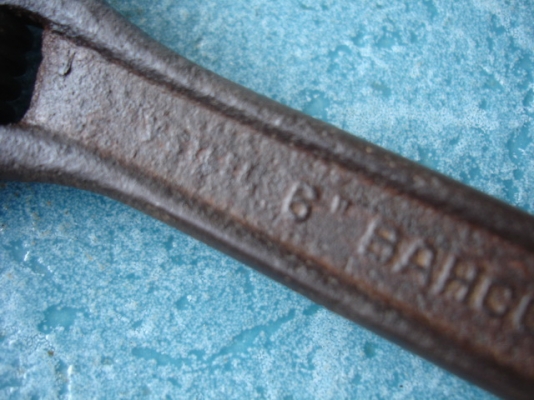 ประแจเลื่อน 6 นิ้ว BAHCO v - steel  made in Sweden มือสอง