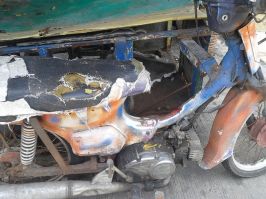 รถมอไซด์+พ่วงข้าง