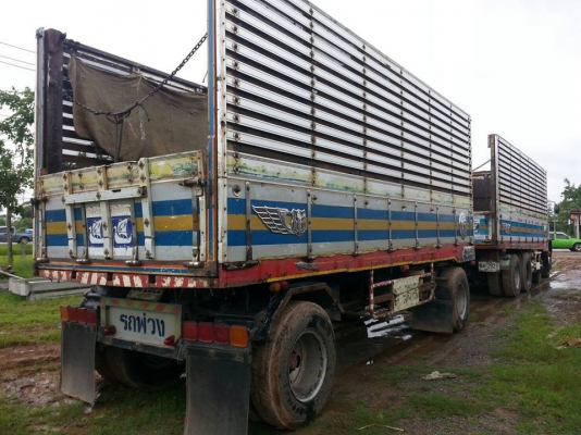 ขายรถพ่วงแม่2คาน เดก้า270 ดั้มเกษตร ปี45 ลูก2คาน ติดก๊าซNGV 9ถัง รถสวยสภาพดี พร้อมใช้งาน เอกสารถูกต้อง เล่มทะเบียนพร้อมโอน ราคา1,340,000 สนใจโทร 090-8588220คุณนะ 093-3258446คุณบิว หรือเข้าดูสินค้าอื่นๆได้ที่ www.narong2truck.com หรือ www.truck.in.th/498 ห