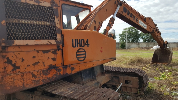 ขาย แบคโฮ HItachi รุ่น UH04 PC120 ขาย แบคโฮ HItachi รุ่น UH04 PC120