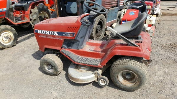 รถตัดหญ้านั่งขับ HONDA 2 สูบ 2 ใบตัด