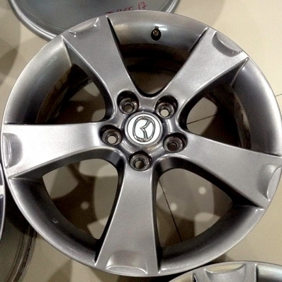 5รู114สี SILVER GRAY 17 นิ้ว ET 52.5 กว้าง 6.5 ตจวส่งได้ 7,500/4วง