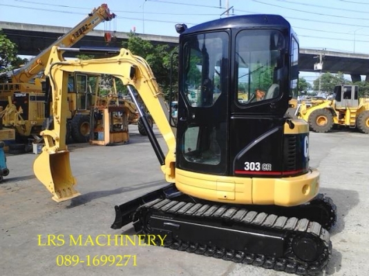 รถขุด CATERPILLAR รุ่น 303CR ชั่วโมงทำงานน้อย รถขุด CATERPILLAR รุ่น 303CR ชั่วโมงทำงานน้อย