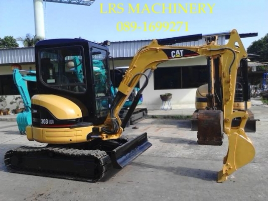 รถขุด CATERPILLAR รุ่น 303CR ชั่วโมงทำงานน้อย