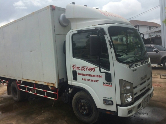 หกล้อ อีซูชุ NMR130ยูโร3ปี54ช่วงยาว4.30ม ตู้เปียก สภาพดีสวยบางเดิมๆไม่มีชล เล่มทะเบียนพร้อมโอน