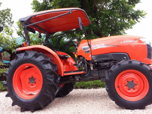 คูโบต้า L4708SP 4 WD ตัวเปล่าแน่นๆ สภาพเดิมๆ ทำงาน 544 ชั่วโมง จด ก.ย.2557 .