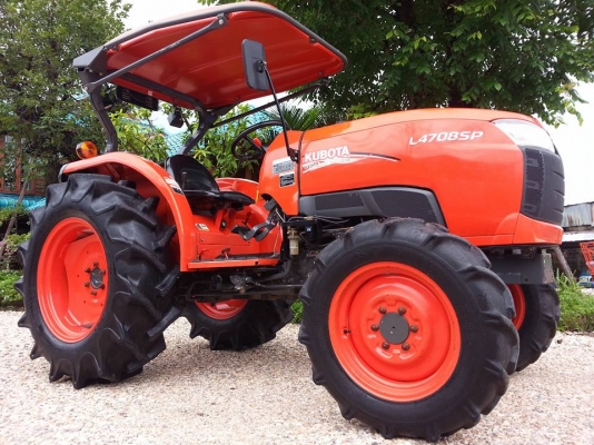 คูโบต้า L4708SP 4 WD ตัวเปล่าแน่นๆ สภาพเดิมๆ ทำงาน 544 ชั่วโมง จด ก.ย.2557 .