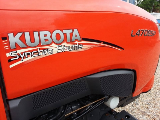 คูโบต้า L4708SP 4 WD ตัวเปล่าแน่นๆ สภาพเดิมๆ ทำงาน 544 ชั่วโมง จด ก.ย.2557 .