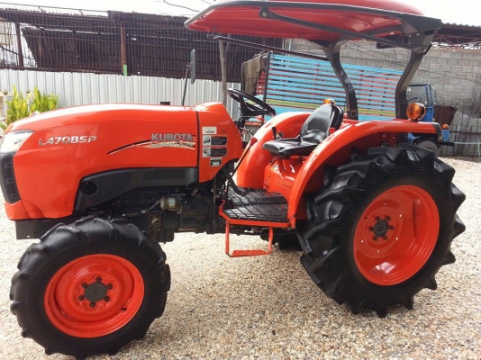 คูโบต้า L4708SP 4 WD ตัวเปล่าแน่นๆ สภาพเดิมๆ ทำงาน 544 ชั่วโมง จด ก.ย.2557 .