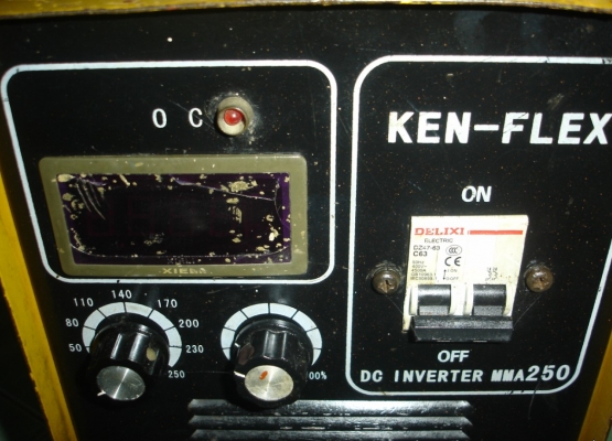 ขายเครื่องเชื่อมไฟฟ้า DC ระบบอินเวอร์เตอร์ KEN-FLEX ... MMA 250