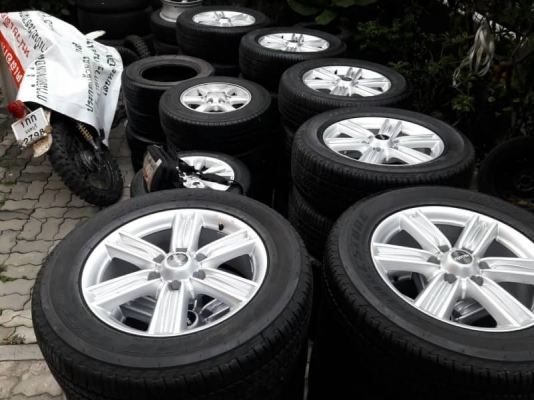 ล้อisuzu blue power 1.9 ขอบ18 ล้อถอดป้ายแดงปี16 ชุดล่ะ23,500