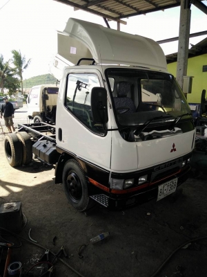 ขายหกล้อมิตซูแคนเตอร์ปี46ช่วงสั้น3เมตร รถห้างแท้ หัวคัสซี รถพร้อมใช้ทะเบียนพร้อมโอน