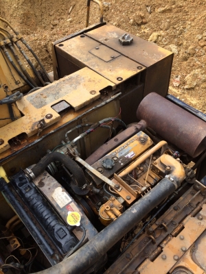 ขายรถแบคโฮ KOMATSU PC60-5 เอกสารอินวอย ราคา 450000