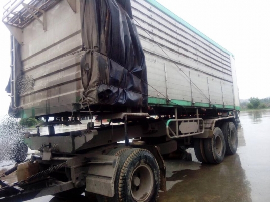 ขายรถสิบล้อ ISUZU DECA 320 ปี49 ดั้มเกษตรเนียม พ่วงแม่ลูก