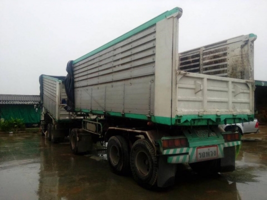 ขายรถสิบล้อ ISUZU DECA 320 ปี49 ดั้มเกษตรเนียม พ่วงแม่ลูก