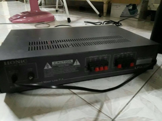 เพาเวอร์มิกเซอร์ ยี่ห้อ HONIC รุ่น LPA-125 สภาพใหม่ๆเลยครับ เพาเวอร์มิกเซอร์ ยี่ห้อ HONIC รุ่น LPA-125 สภาพใหม่ๆเลยครับ